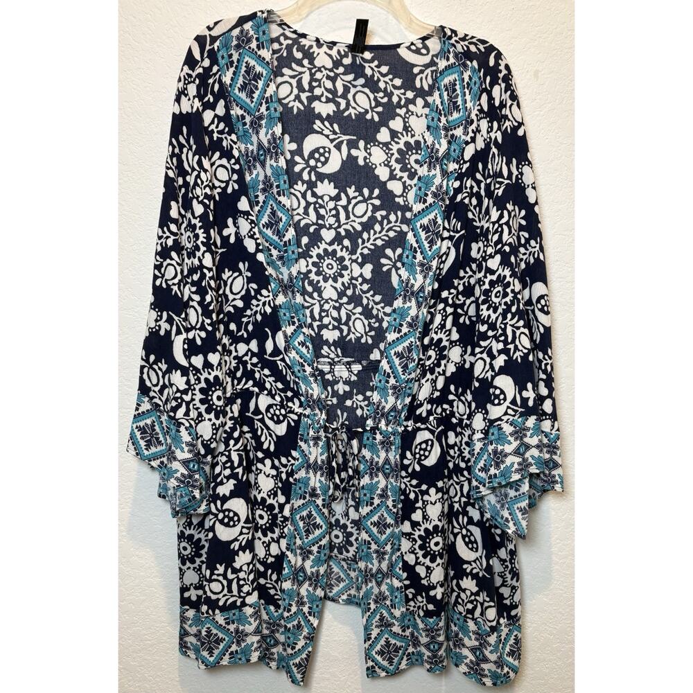 Lane Bryant Colorful Rayon Swimsuit Cover Up Size 22/24